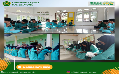 Sambut Bulan Suci, Keluarga Besar MAN 2 Natuna Gelar Yasinan